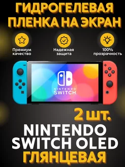 Гидрогелевая пленка Nintendo Switch Oled Глянцевая