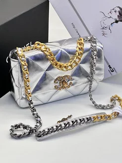 Сумка Chanel silver 237199200 купить за 6 428 ₽ в интернет-магазине Wildberries