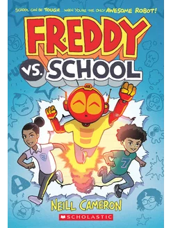 Freddy vs. School Книга на Английском