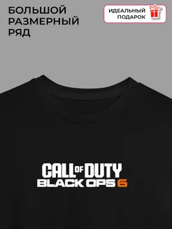 Call of Duty Black Ops 6 футболка EzTish 237206922 купить за 1 085 ₽ в интернет-магазине Wildberries