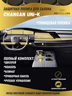 Комплект пленок для салона автомобиля Changan uni-k глянец