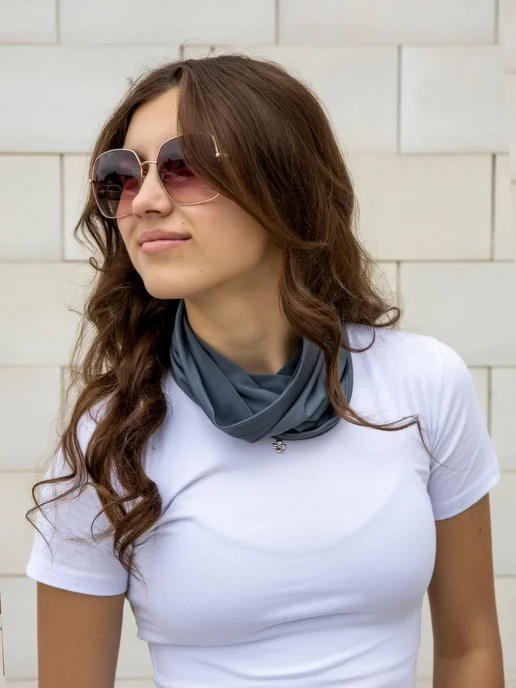 UVAJUHA Бандана,повязка на голову,снуд, бафф 45*25см, вариант, фото 6