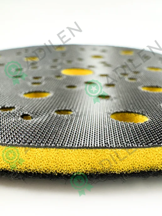 TILFLEX Мягкая защитная подложка для шлифмашины VELCRO 5 мм 150 мм, черный, фото 7