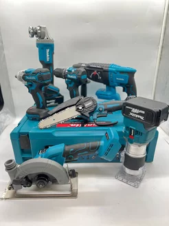 Набор инструментов аккумуляторных 18V (7 в 1) Makita 237310969 купить за 23 813 ₽ в интернет-магазине Wildberries