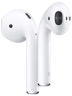 Наушники беспроводные AirPods 2 MV7N2AM A Apple 237325779 купить за 11 134 ₽ в интернет-магазине Wildberries