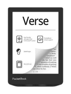 Электронная книга PocketBook 629 Verse, Mist Grey Pocketbook 237349259 купить за 14 972 ₽ в интернет-магазине Wildberries