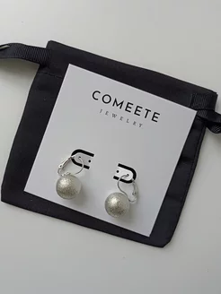 Серьги шары минимализм бижутерия Comeete Jewelry 237361323 купить за 492 ₽ в интернет-магазине Wildberries