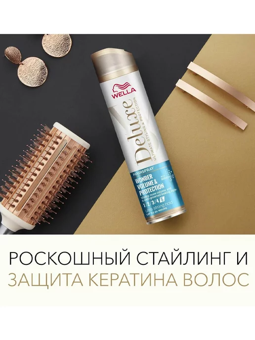 WELLAFLEX Лак для тонких волос Невероятный объем и защита 250 мл, 250 мл, фото 2
