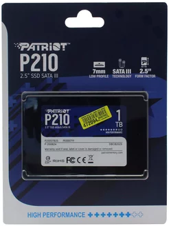 Накопитель SSD 2.5" P210 1000 Гб SATA III P210S1TB25