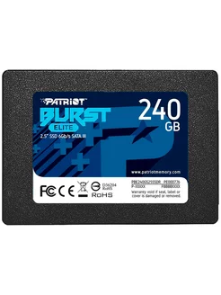 SSD накопитель 2.5 Burst Elite 240 Гб (PBE240GS25SSDR)