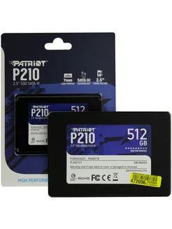 SSD накопитель 2.5" P210 512 Гб P210S512G25