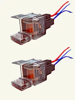 Реле четырехконтактное с предохранителем и колодкой 2 шт KOBUBA 237393267 купить за 609 ₽ в интернет-магазине Wildberries