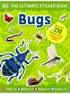 Ultimate Sticker Book. Bugs