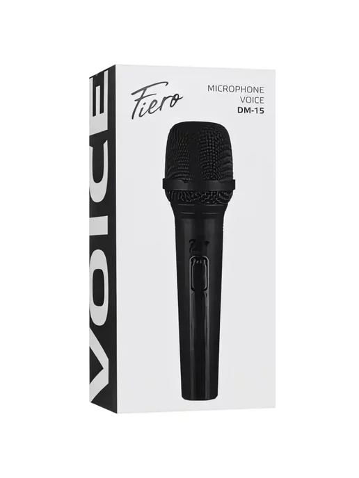 fiero Микрофон Voice DM-15, черный, фото 7