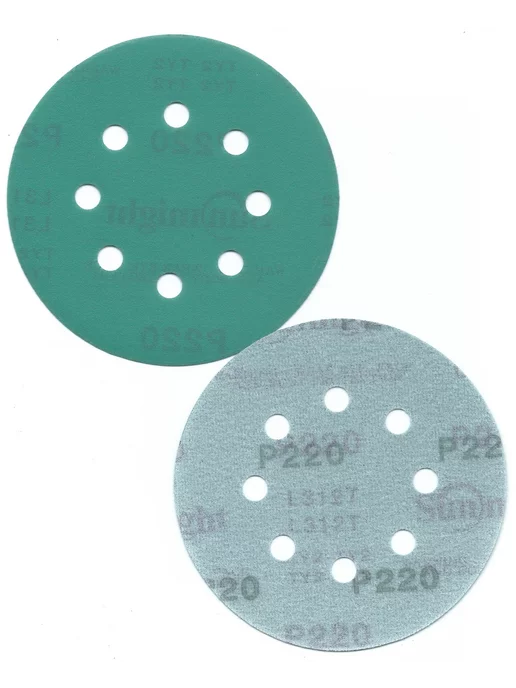 SUNMIGHT Шлифовальные круги на липучке 125 мм, Р220, 8 отв, 20 шт, 20 шт, фото 2