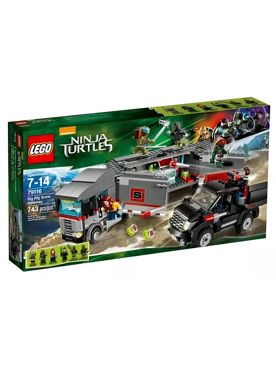 LEGO Teenage Mutant Ninja Turtles 79116 LEGO 237498738 42 683 Wildberries