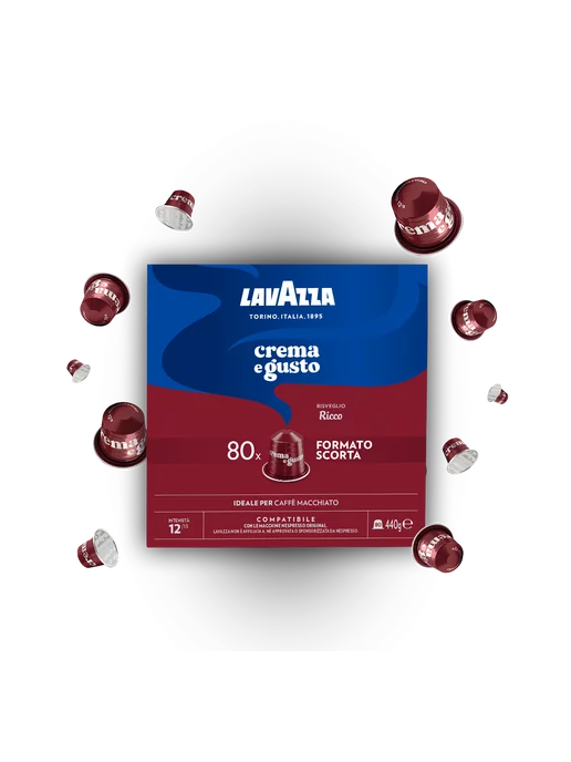 Lavazza Кофе в капсулах Crema e Gusto Ricco 80шт