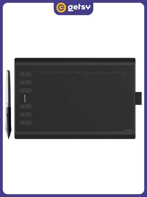 Huion Графический планшет Inspiroy H1060P, вариант