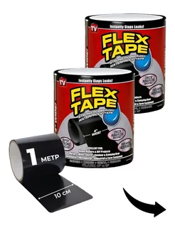 Сверхсильная клейкая изолента Flex Tape