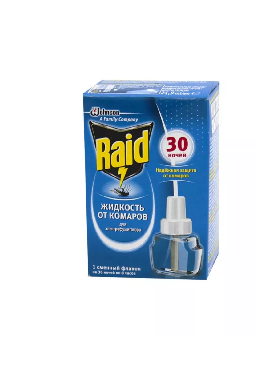Жидкости от комаров RAID 237635293 купить за 356 ₽ в интернет-магазине Wildberries