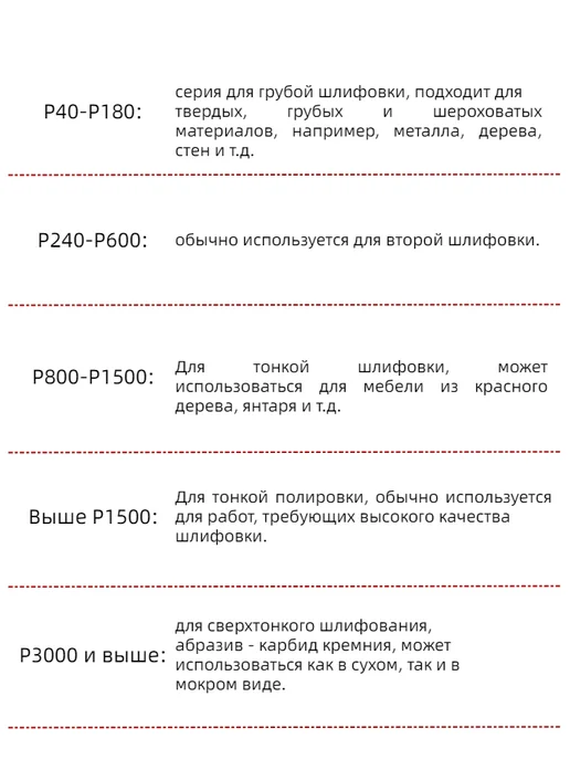 EASY WORK Круг шлифовальный диски набор 125м,8 отв10штP3000, 125 м, фото 2