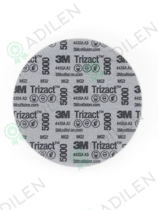 3M Круг абразивный полировальный Тризак Trizact P5000 (1 шт), 1 шт, фото 8