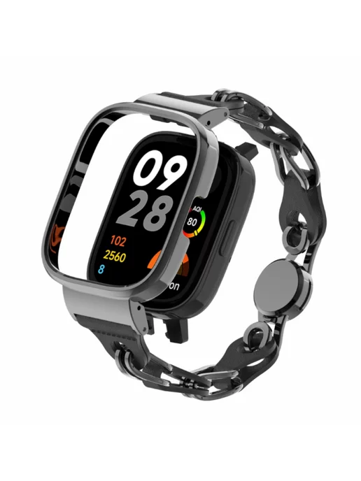 MyPads Металлический Ремешок для Часов Xiaomi Redmi Watch 2 Lite, черный, фото 2