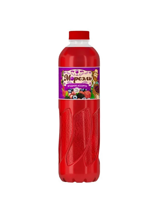 Ниагара Морс "Морсэль" Ягодное ассорти 0,46л 12шт, 1,45 л, 6 шт, фото 2