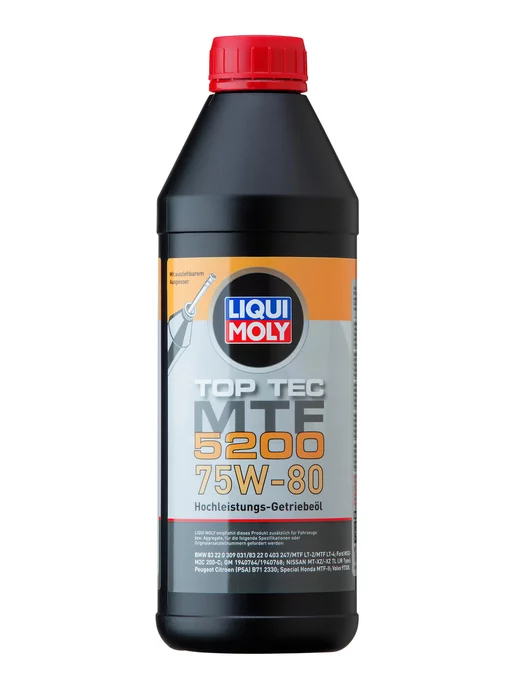 LIQUI MOLY Трансмиссионное синтетическое масло TopTecMTF 5200 75W-80 1л