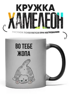 Кружка Хамелеон Кот Во тебе