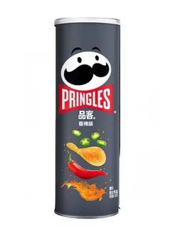 Чипсы Pringles со вкусом острого картофеля, 110 г