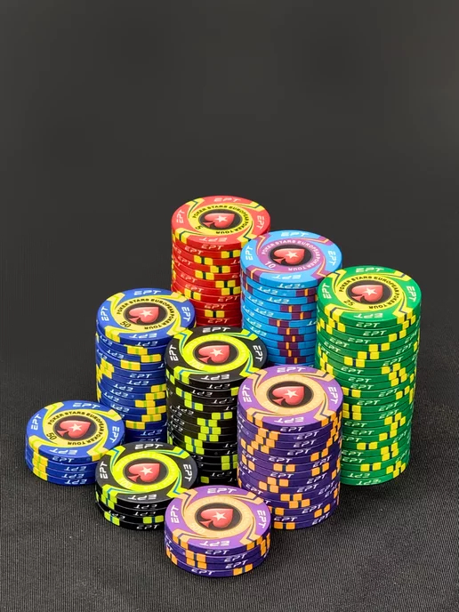 Partida Покерный набор EPT Ceramic на 300 фишек профессиональный, вариант, фото 8