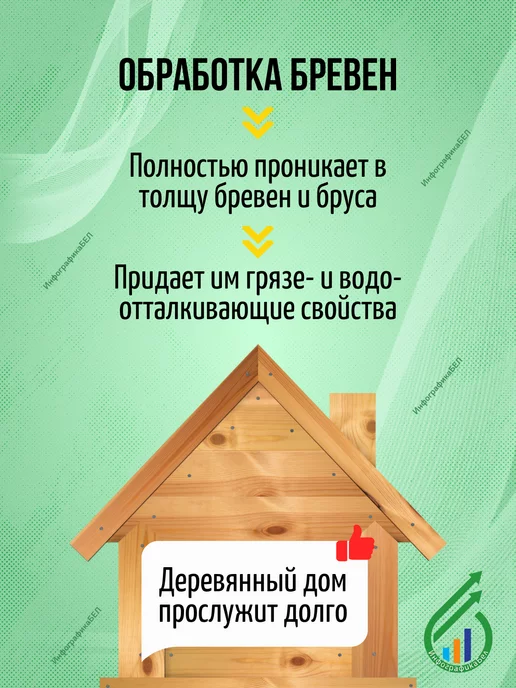 NO NAME Льняное масло для древесины 3литра, 3 л, фото 3