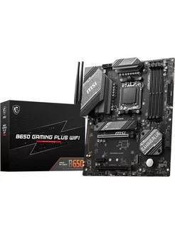 Материнская плата B650 GAMING PLUS WIFI, ATX AM5 DDR5 MSI 237784476 купить за 15 957 ₽ в интернет-магазине Wildberries