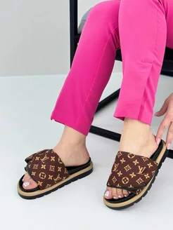 Шлепанцы пляжные Louis Vuitton 237832952 купить за 479 ₽ в интернет-магазине Wildberries