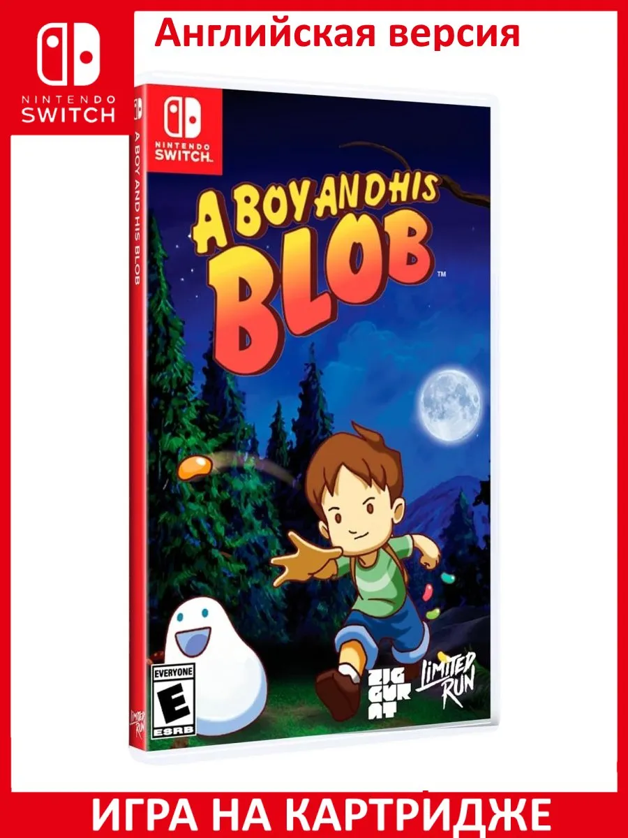 A Boy And His Blob Switch Картридж Английская Версия NINTENDO