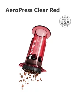 Кофеварка аэропресс AeroPress Clear Red AeroPress, Inc 237893973 купить за 4 854 ₽ в интернет-магазине Wildberries