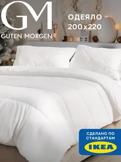 Одеяло евро 200х220 всесезонное Guten Morgen 237900088 купить за 2 227 ₽ в интернет-магазине Wildberries