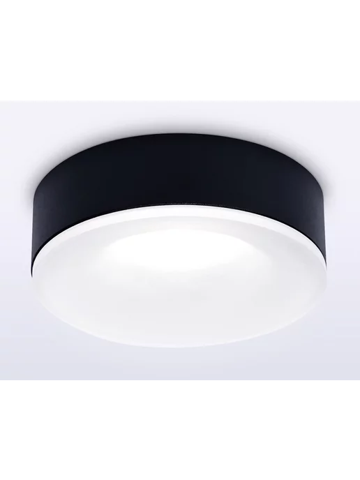 AMBRELLA LIGHT Встраиваемый точечный светильник спот на потолок led, черный, фото 2