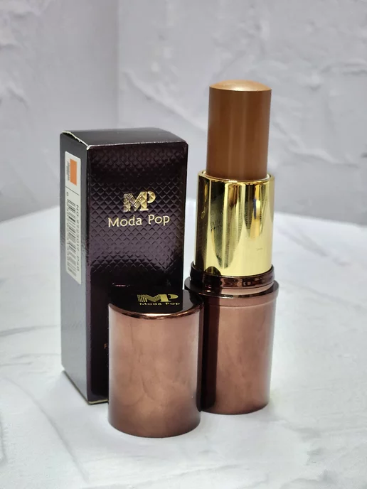 Moda Pop Скульптор для лица кремовый стик контуринг P40, бежевый, фото 2