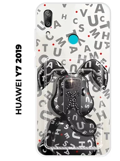 Чехол с карманом на Huawei Y7 2019