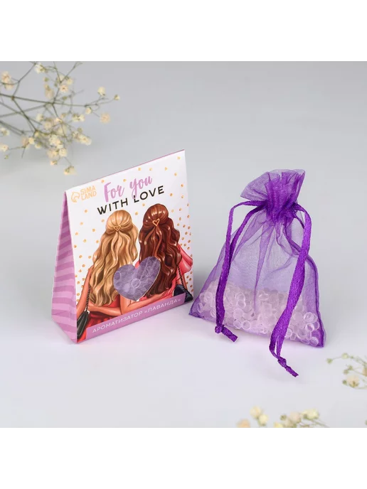 Сималенд Ароматизатор для дома «For you», 8 х 10 см, 8x10 см