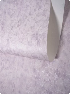 Обои бумажные с перламутром сиреневые Батик91 - 6 рулонов. Купить обои на стену. Изображение 9