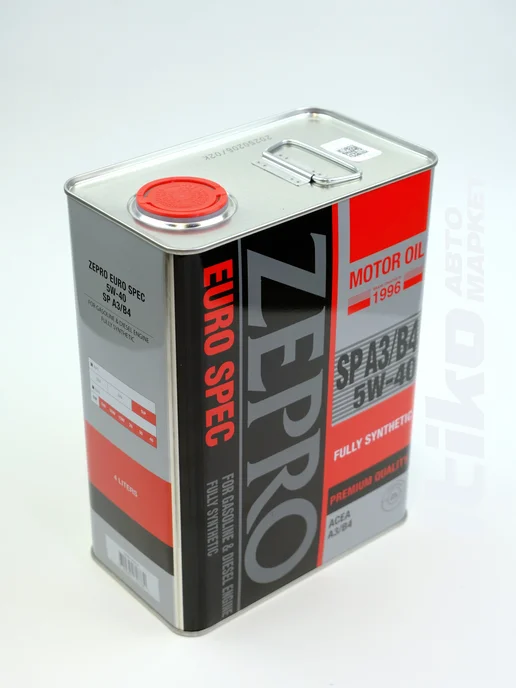 IDEMITSU масло моторное 5w40 ZEPRO EURO SPEC 5л KRN, 5 л, фото 2