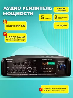 Аудио усилитель звука TAV-6199E EASES 237995199 купить за 4 983 ₽ в интернет-магазине Wildberries