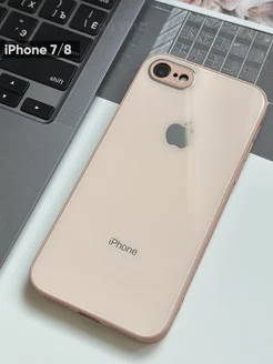 Чехол стеклянный на iPhone 7 / 8 / SE Стеклянный Чехол 237997076 купить за 334 ₽ в интернет-магазине Wildberries