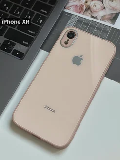 Чехол стеклянный на iPhone XR