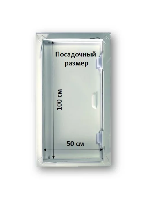 Мезонин Люк ревизионный 50х100 с магнитoм Люк 500х1000, 50x100, фото 3