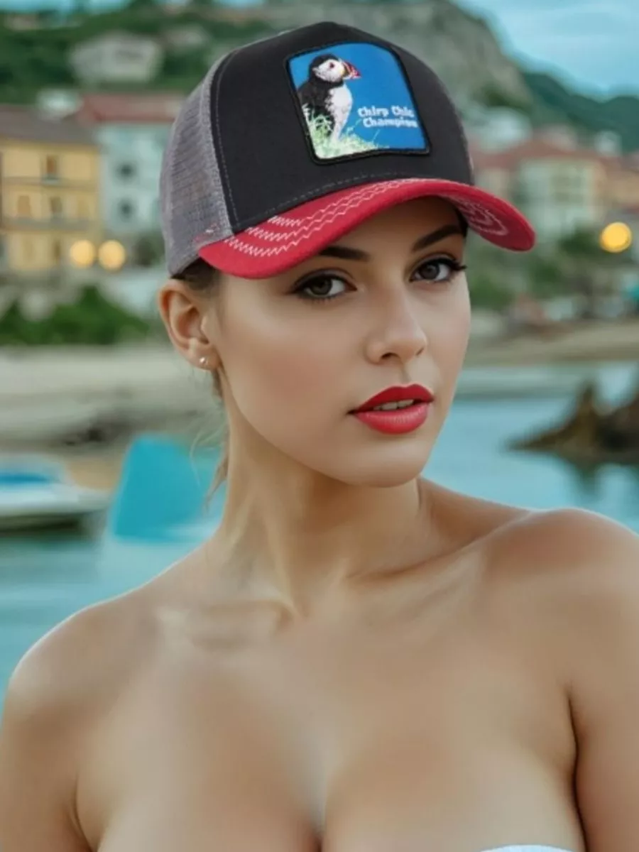 Бейсболка сетчатая с...