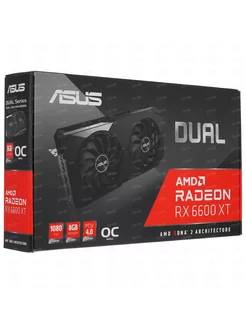 Видеокарта AMD Radeon RX 6600 XT Dual OC Edition Asus 238130723 купить за 30 240 ₽ в интернет-магазине Wildberries